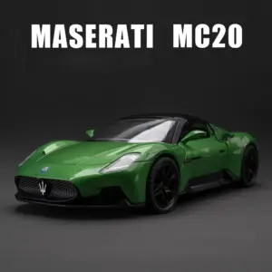 Blue Maserati MC20 Model Car 1:24 Scale 13 S130ae90c3e5b4f6f93dd52f95dae3e853