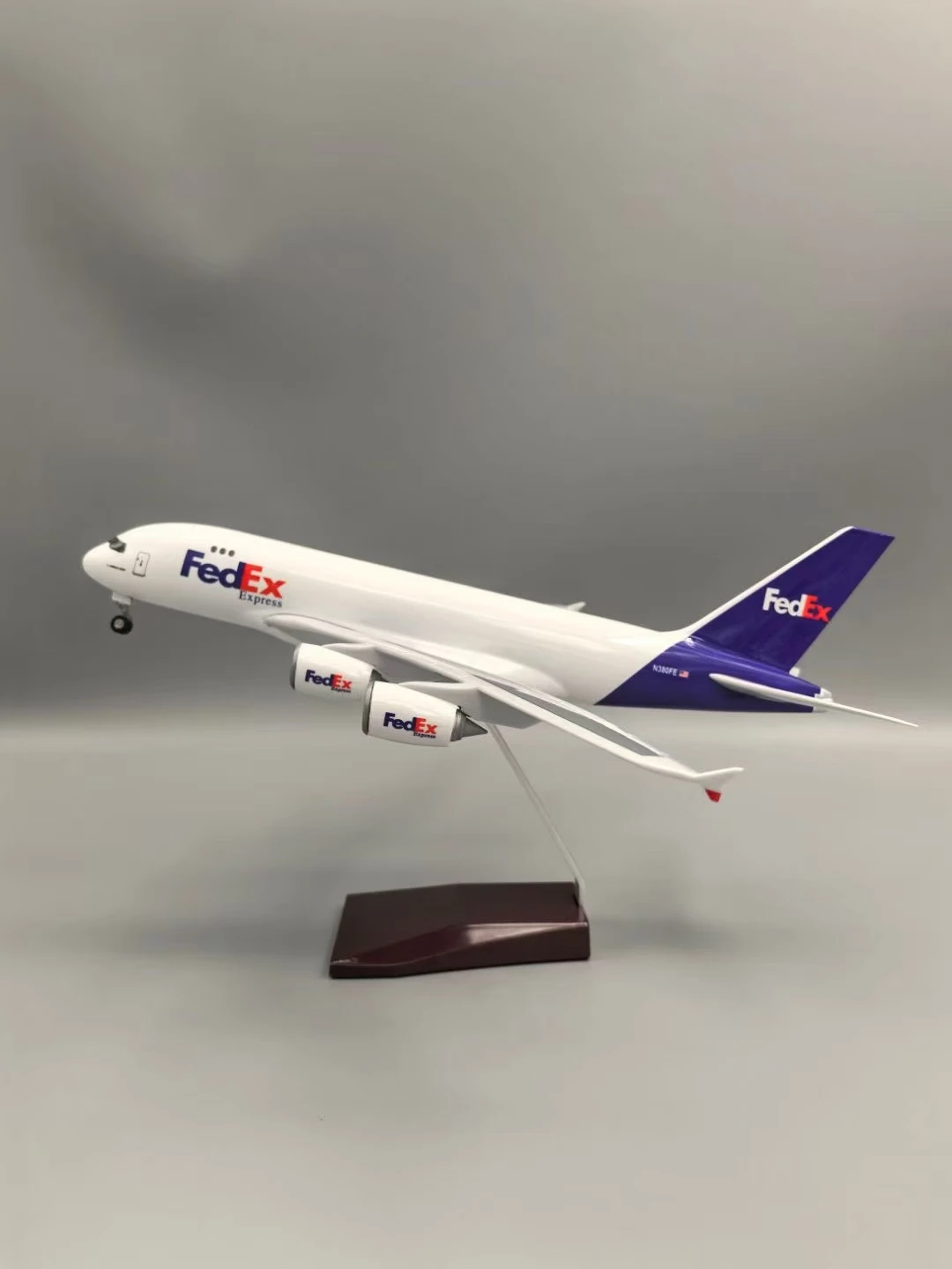 FedEx Airbus A380 Scale Model for Display 6 FedEx Airbus A380 Scale Model for Display - Image 6