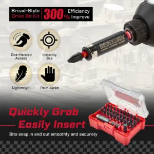 Impact Screwdriver Bits Set with Magnetic Holder 13 S1337777529954e019ed0058c0a2fbcb2T
