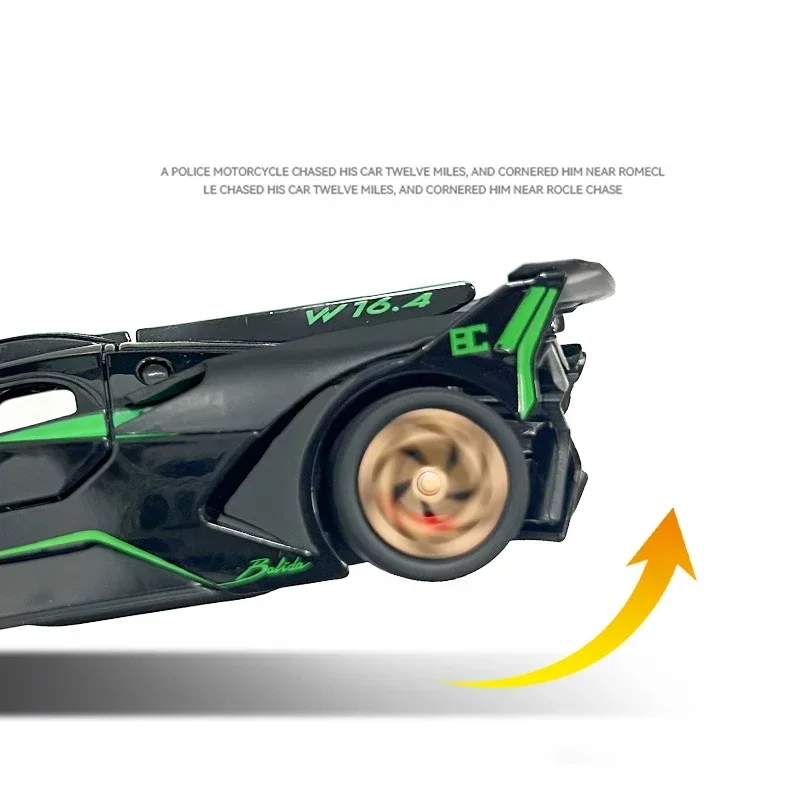 1:32 Bugatti Bolide Alloy Model Car 4 1:32 Bugatti Bolide Alloy Model Car - Image 4