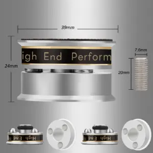 High-End Aluminum Speaker Spikes for Audio Devices 12 S137c8fbf65a640e78bbce88e3e808c169