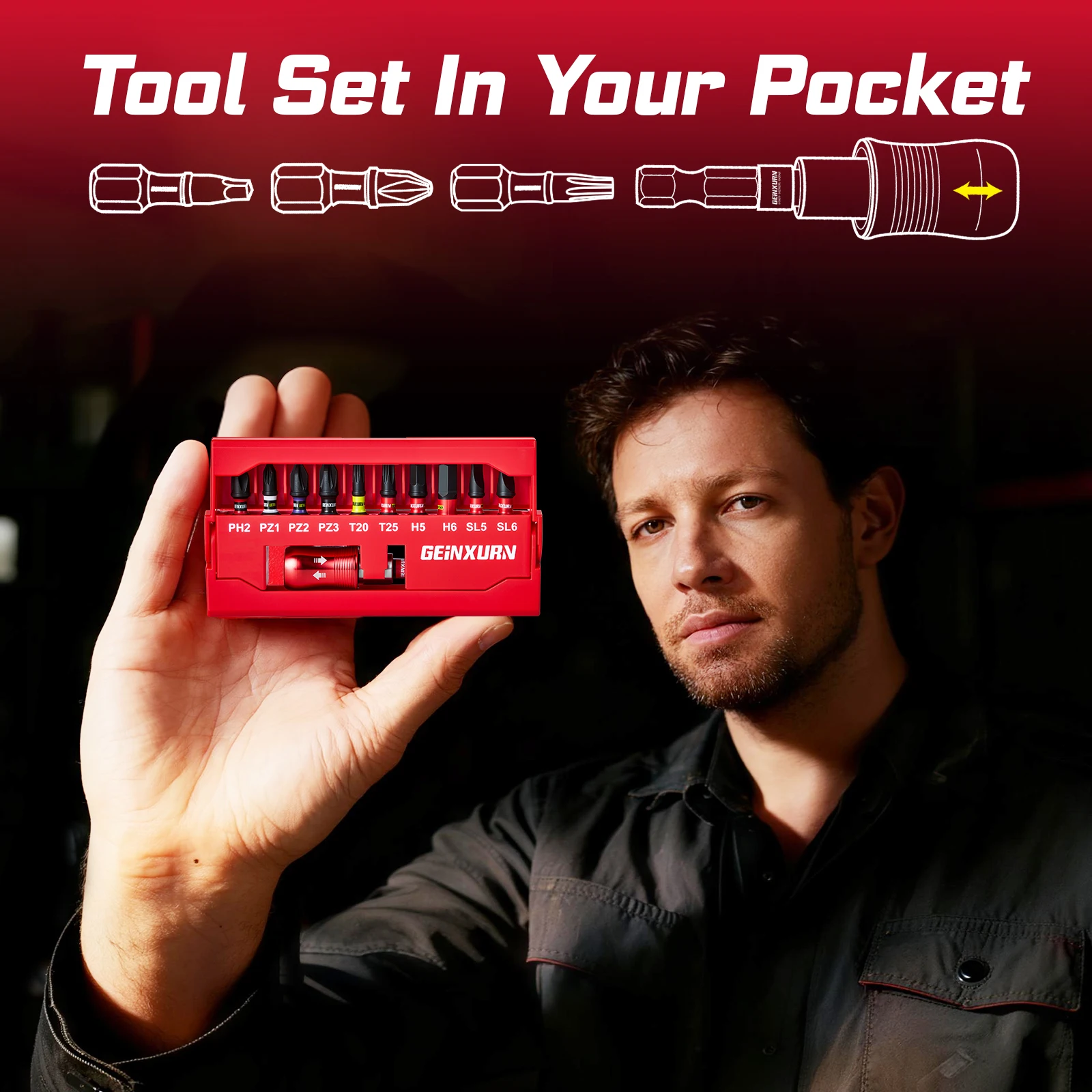 Impact Screwdriver Bits Set for Professionals 3 Impact Screwdriver Bits Set for Professionals - Image 3