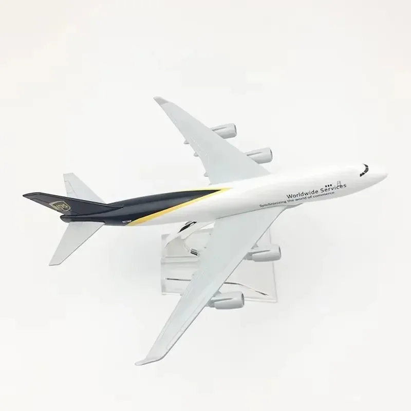 UPS Boeing 747 Model Replica 16cm Collectible 6 UPS Boeing 747 Model Replica 16cm Collectible - Image 6