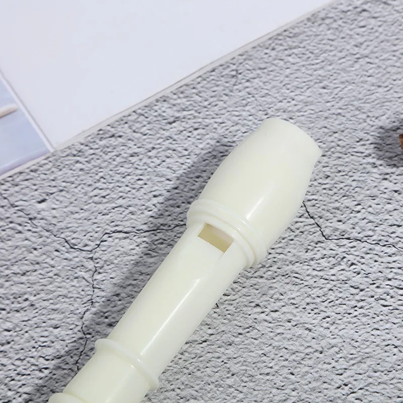 8-Hole Beginner Recorder in Milk-White 5 8-Hole Beginner Recorder in Milk-White - Image 5