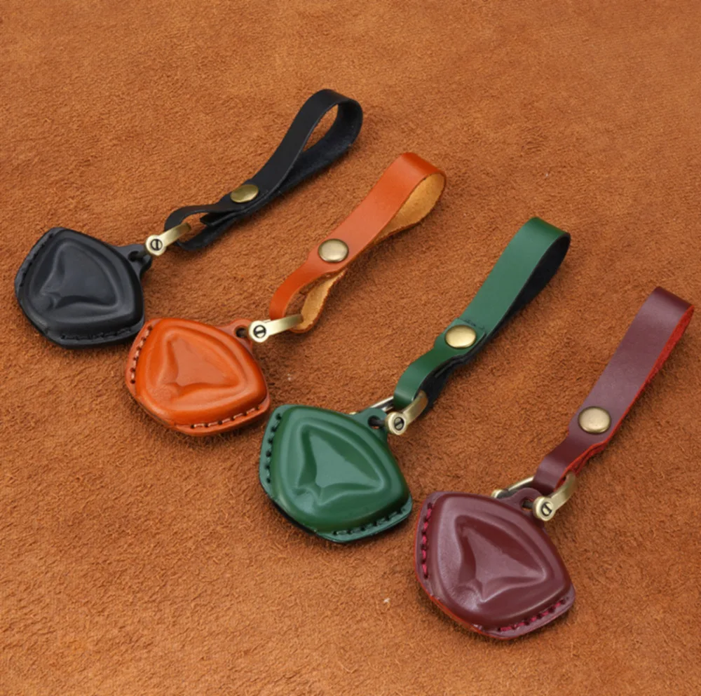 Motorcycle Leather Key Cover for Can-Am Models 3 Motorcycle Leather Key Cover for Can-Am Models - Image 3