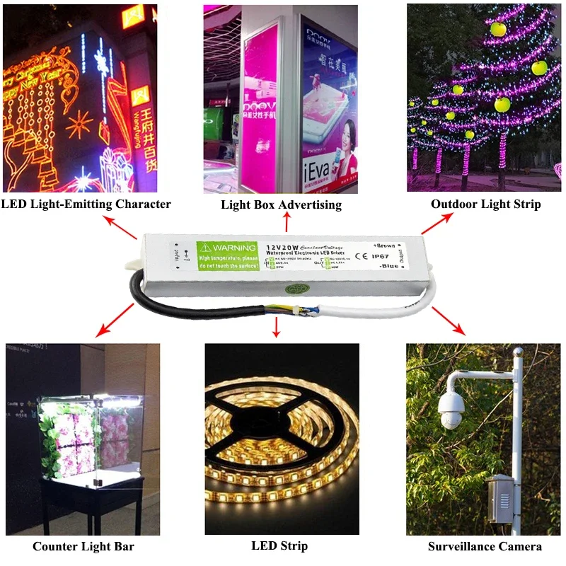 Indoor/Outdoor Waterproof Power Supply 10W-50W 6 Indoor/Outdoor Waterproof Power Supply 10W-50W - Image 6