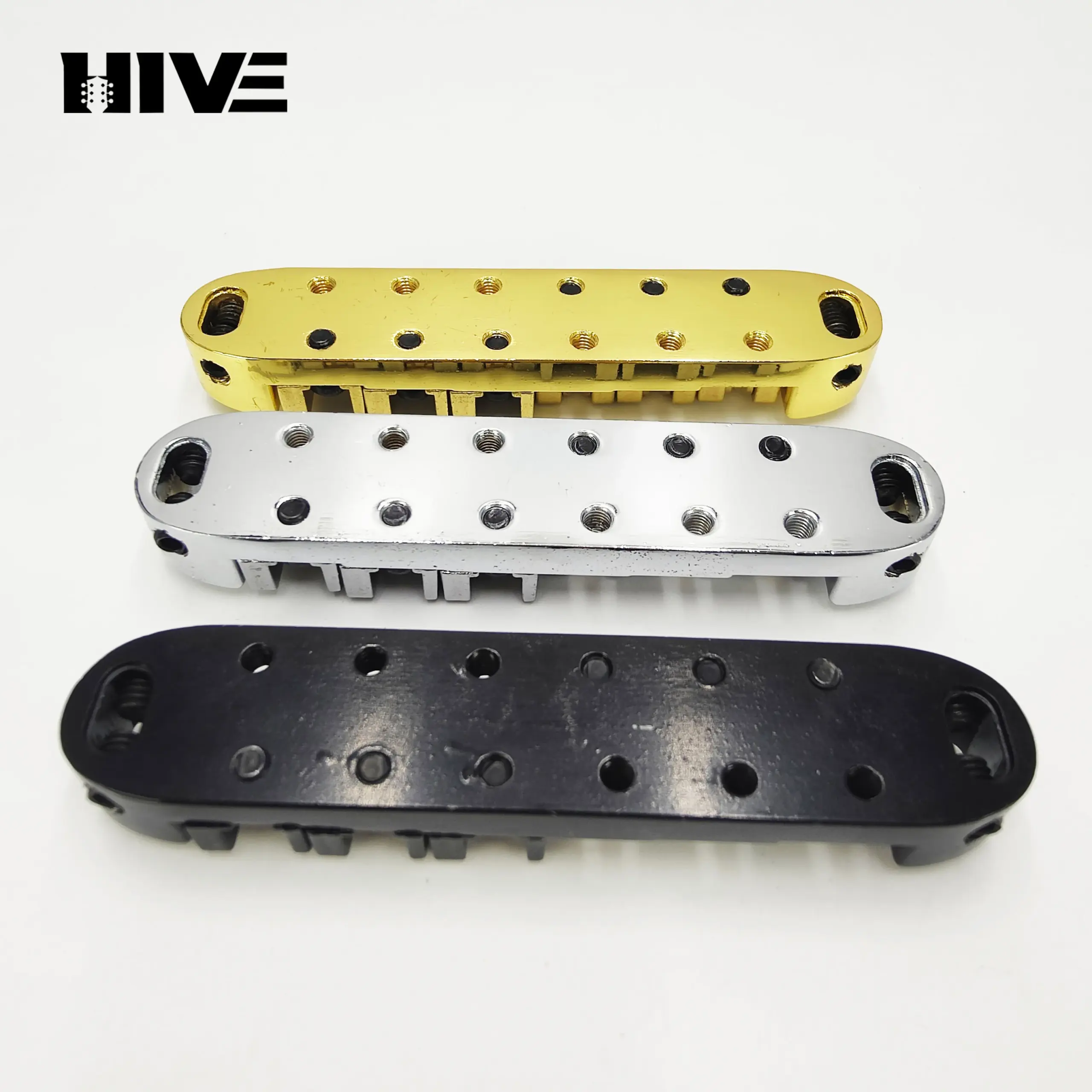 High-End LP Electric Guitar Roller Bridge Set 2 High-End LP Electric Guitar Roller Bridge Set - Image 2