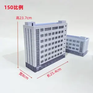 Modern Industrial Park N Scale Model Scene 15 S13f0e743d2ff4602bb3f087c3256f52dy