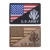 US Army Embroidered Patches Set of Two