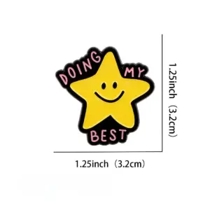 Vibrant Cartoon Star Brooch for Fashion 19 S13febb6873814f91b32f220a49925bd7Z 2