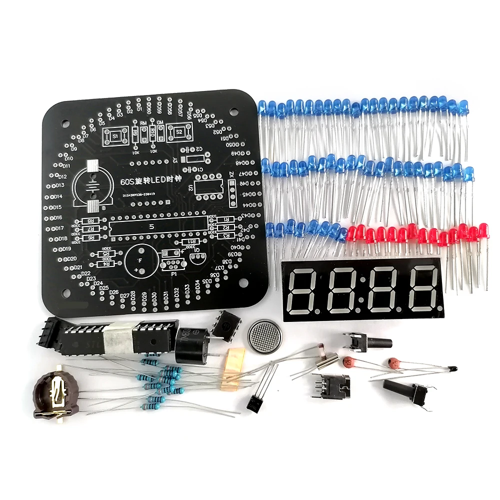 Digital Clock DIY Kit with LED Display 7 Digital Clock DIY Kit with LED Display - Image 7