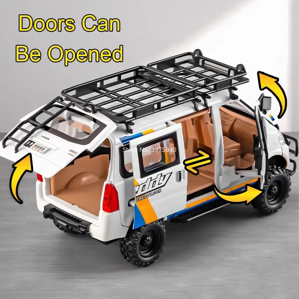 1:24 WULING RongGuang Van Diecast Model 3 1:24 WULING RongGuang Van Diecast Model - Image 3