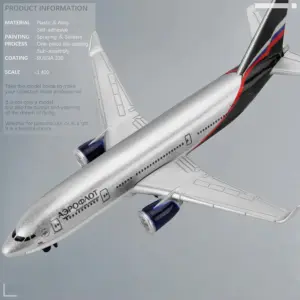 A330 Russia Airlines Diecast Model 16cm 11 S1423db957cf645b289e59fd65baf7205Y