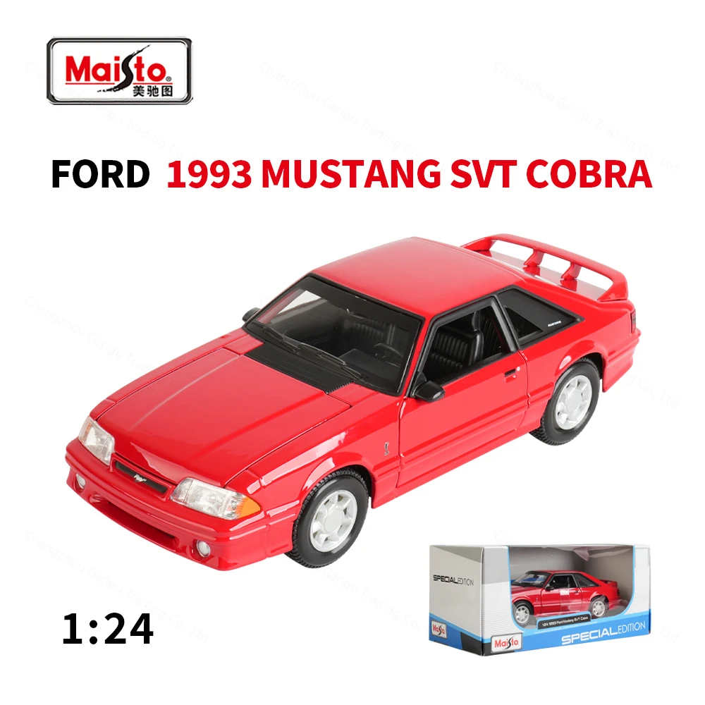 1993 Ford Mustang SVT Cobra Model by Maisto 1 1993 Ford Mustang SVT Cobra Model by Maisto