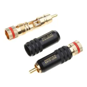 High-Quality Gold-Plated RCA Connectors Set 11 S1474e1f3a5d04416916f5a09535ed3a22