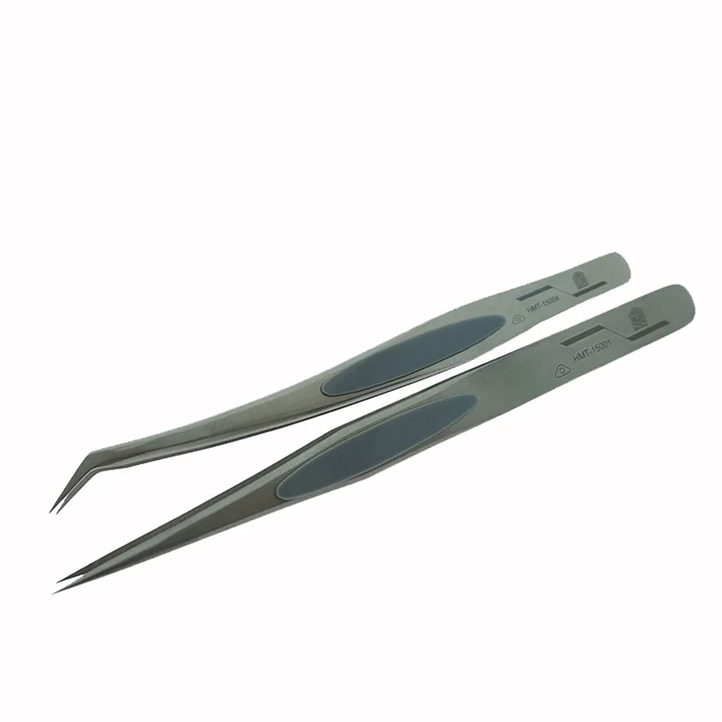 Stainless Steel Precision Tweezers 0.08mm Tips 4 Stainless Steel Precision Tweezers 0.08mm Tips - Image 4