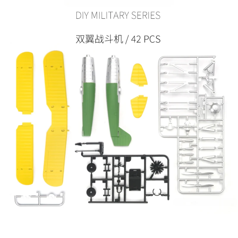 Vintage WWII Biplane Model Kit 1:48 Scale 2 Vintage WWII Biplane Model Kit 1:48 Scale - Image 2