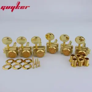 Vintage Gold Locking Tuners for Electric Guitar 14 S14ce51768bc74225b0cb092a484ff5d1x