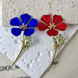 Floral Enamel Brooch for Unisex Style 8 S14fe7b0dbe8e41c0a3d490de743860f5D