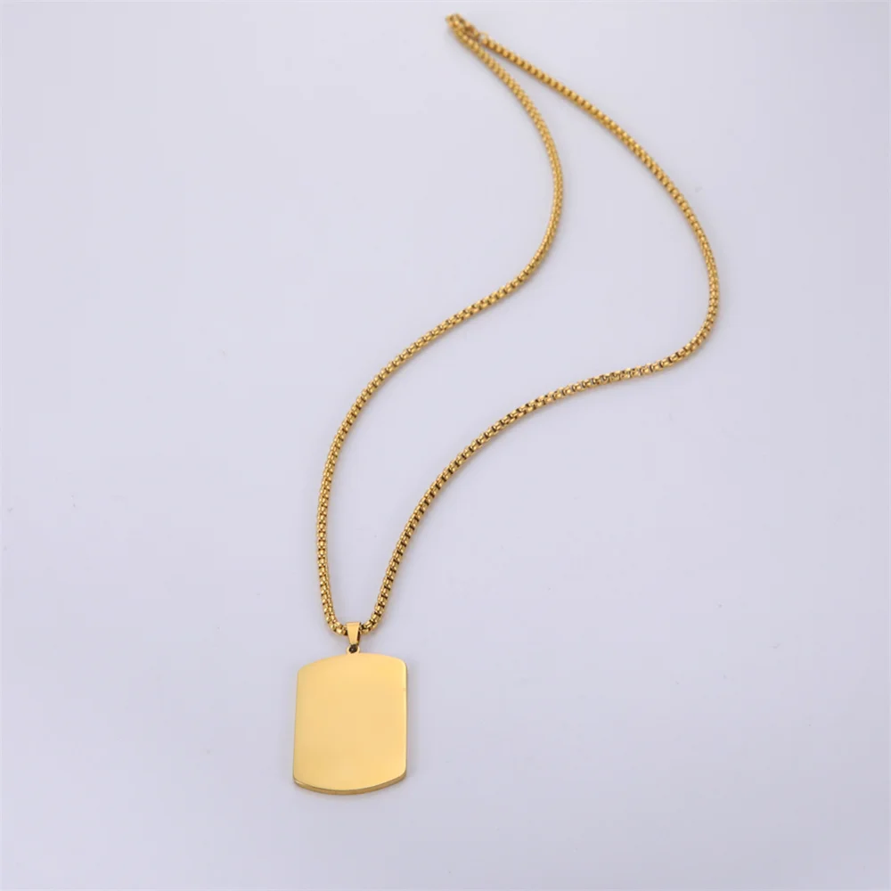 Stainless Steel Islamic Pendant Necklace 5 Stainless Steel Islamic Pendant Necklace - Image 5