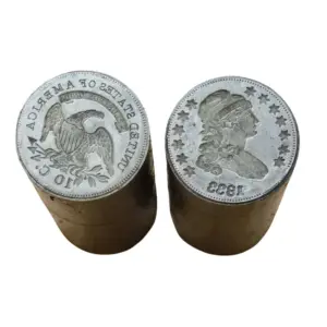 US Liberty Cap Dime Coin Die from 1828-1837