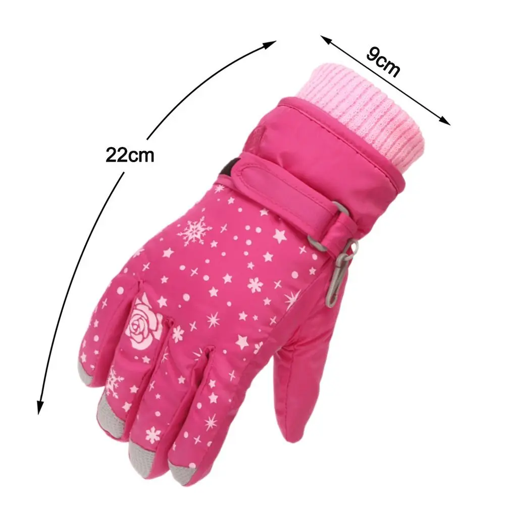 Childrens Waterproof Winter Gloves in Vibrant Colors 6 Childrens Waterproof Winter Gloves in Vibrant Colors - Image 6