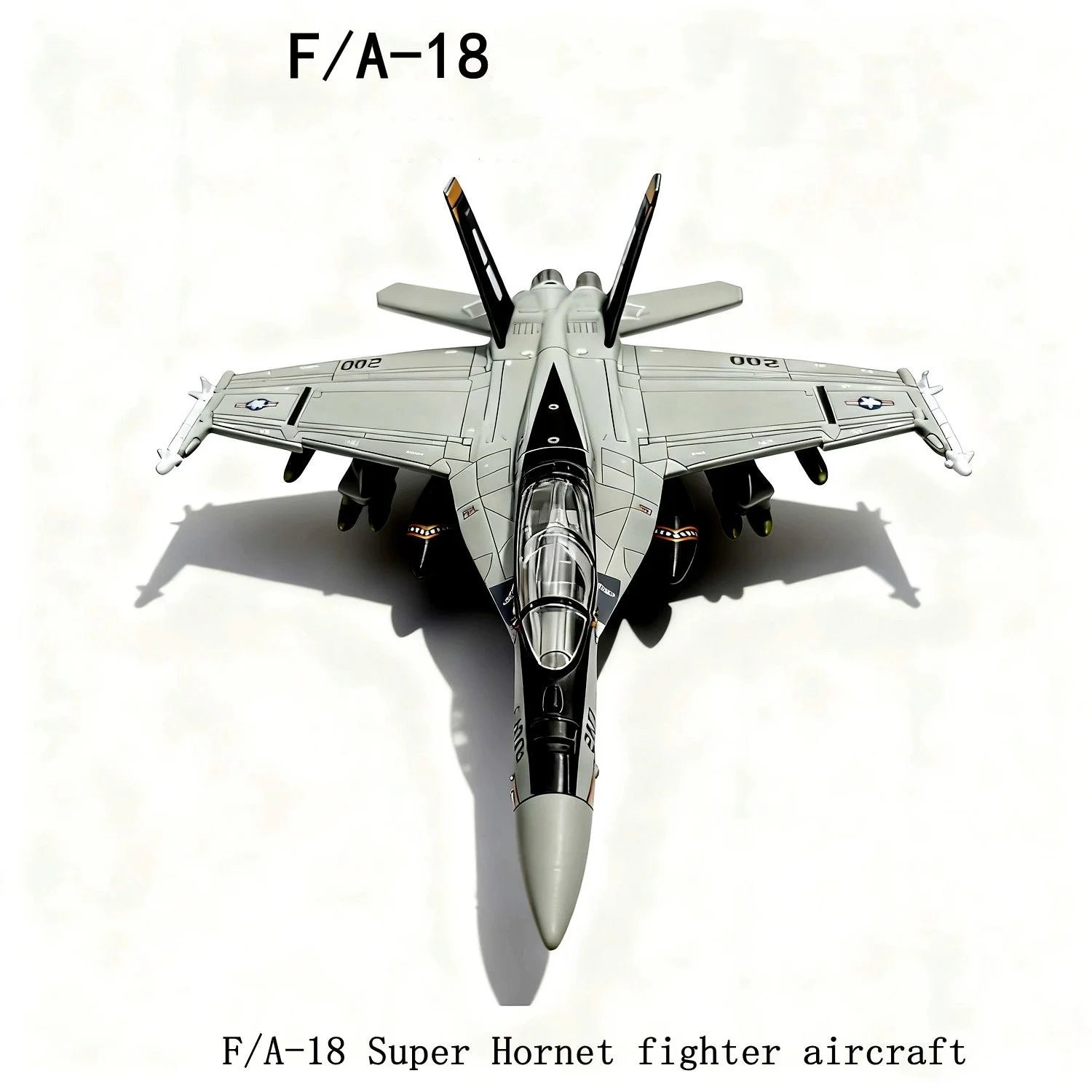 F-18 Fighter Jet Model Kit 1:72 Scale 4 F-18 Fighter Jet Model Kit 1:72 Scale - Image 4