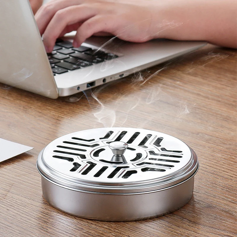 Stainless Steel Mosquito Coil Holder 3 Stainless Steel Mosquito Coil Holder - Image 3