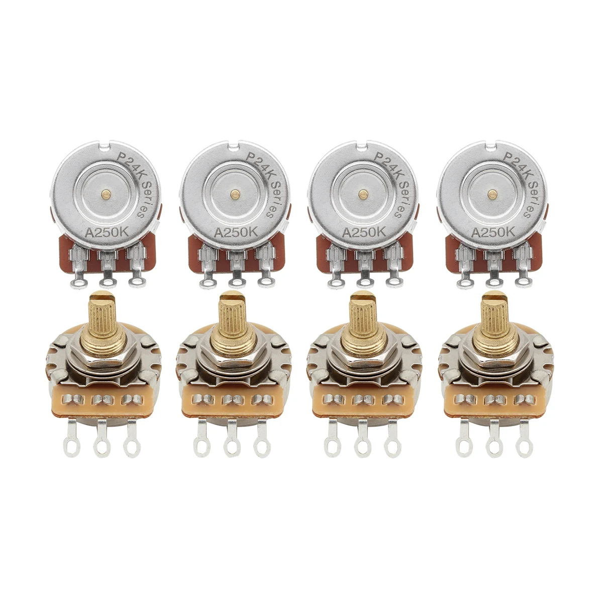 Premium Guitar Potentiometer Set (8pcs) 8 Premium Guitar Potentiometer Set (8pcs) - Image 8