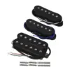 Black Electric Guitar Pickup Set for ST/SQ Models