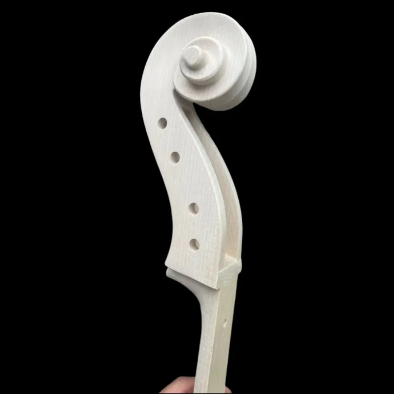 Unfinished Maple Cello Neck for Various Sizes 5 Unfinished Maple Cello Neck for Various Sizes - Image 5