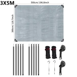 Durable Waterproof Car Side Awning 2x3m–4x5m 17 S15760e1697db47b2944326b6e0c13138x