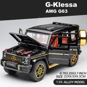 1:24 Alloy G63 Die-Cast Model with Lights 13 S158648e5954a4b38b6f34cfa22601bc1L
