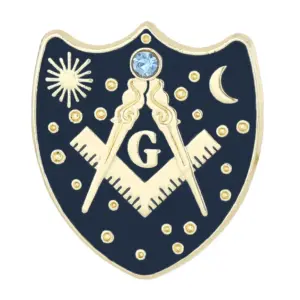 Masonic Badge Alloy with Patriotic Symbols 19 S159b273ef8674d2abf270f489375b876v