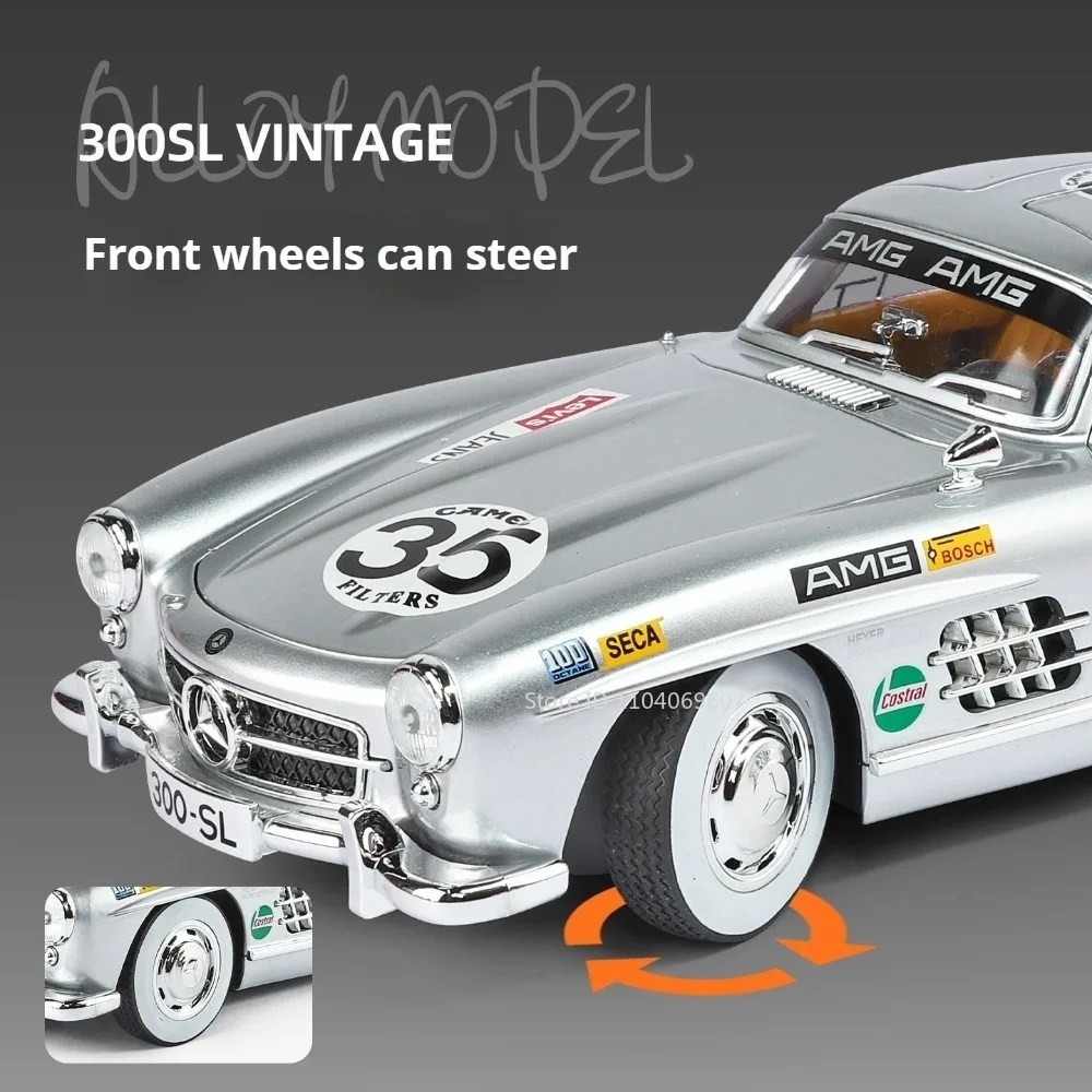 1:18 Mercedes-Benz 300SL Collectible Model 5 1:18 Mercedes-Benz 300SL Collectible Model - Image 5