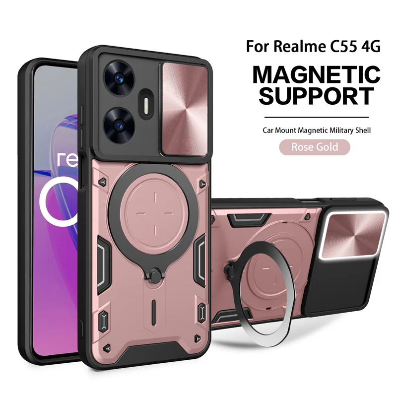 Rugged Dual-Layer Case for Realme C55 4G 8 Rugged Dual-Layer Case for Realme C55 4G - Image 8