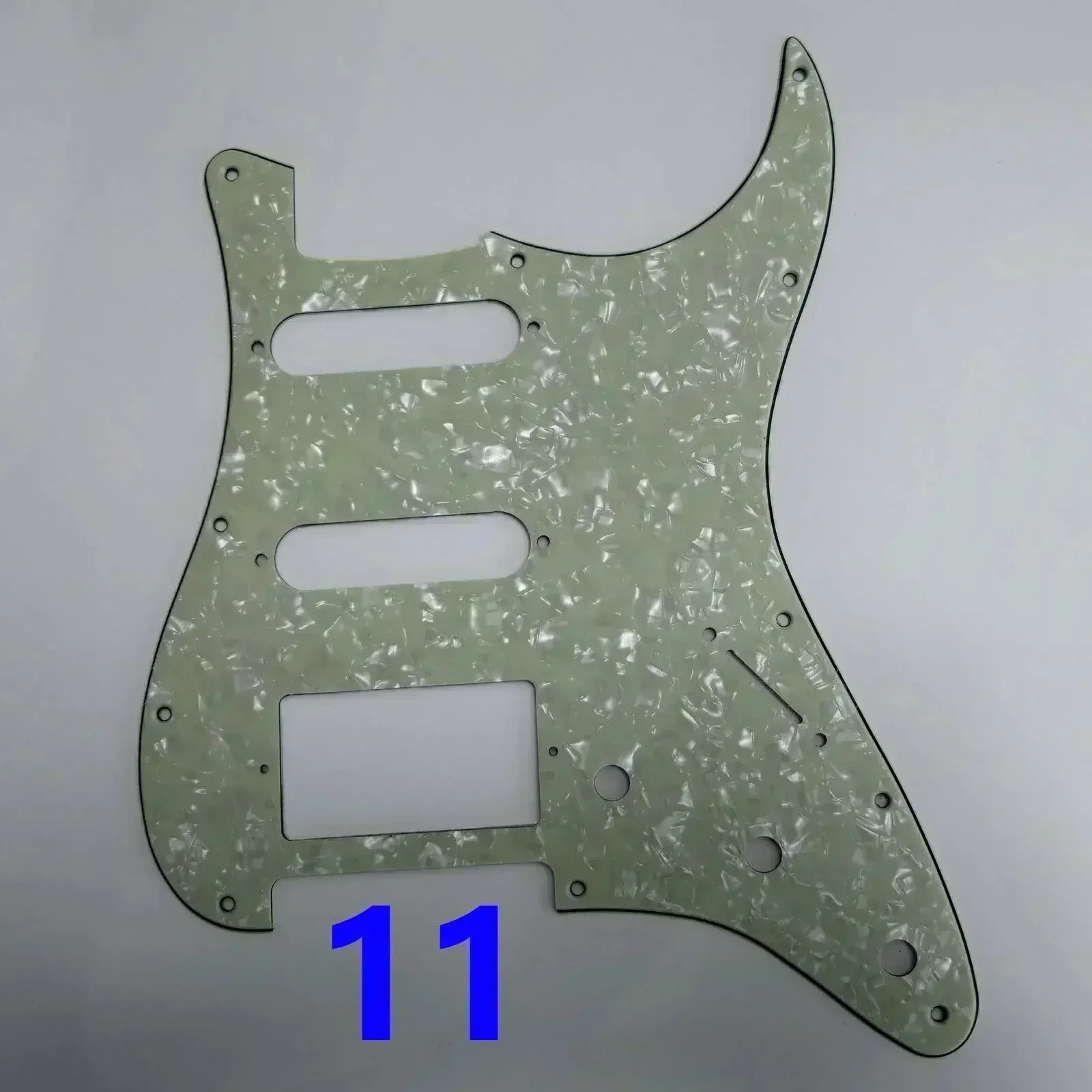 Vibrant Prewired Strat Pickguard Set for Guitars 7 Vibrant Prewired Strat Pickguard Set for Guitars - Image 7