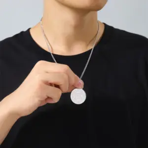 Stainless Steel Occult Pendant Necklace 10 S15f0223d6a6d4f42a8f2239869d0de8dC