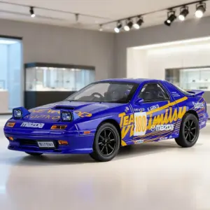 Vibrant Yellow Mazda RX7-FC Diecast Model 15 S15f71199e46a4d3d8d29ed2d5d33417fM