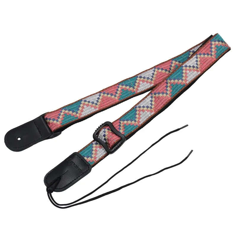 Vibrant Ethnic Ukulele Strap with Adjustable Length 2 Vibrant Ethnic Ukulele Strap with Adjustable Length - Image 2
