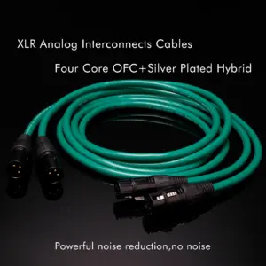 Vibrant Green Professional XLR Audio Cable 8 S160ca6a22e164d969c6e2adcf2d0c787E