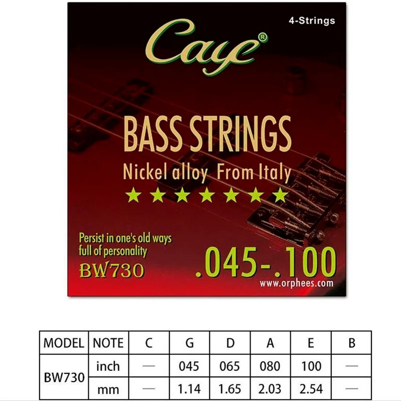 Durable Stainless Steel Bass Strings Set 6 Durable Stainless Steel Bass Strings Set - Image 6