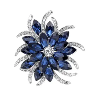 Vibrant Crystal Flower Brooch for Women and Men 12 S161f5f07ff3547c6b06674a5cabc635cl
