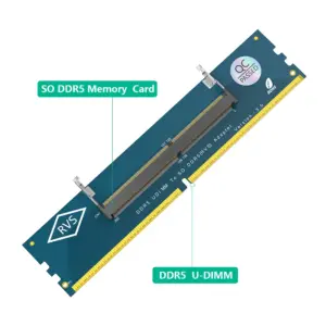 DDR5 SO-DIMM to U-DIMM Adapter 133x29mm 8 S162a5eb2da834f1f91fb69069c33f27a8