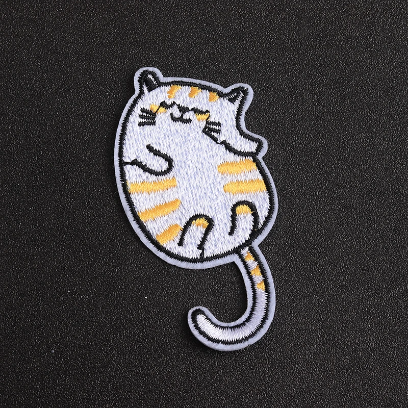 Cartoon Cat Patch Set of 5 Patches 5 Cartoon Cat Patch Set of 5 Patches - Image 5