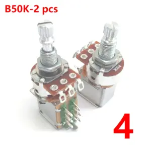 Push-Pull Guitar Potentiometer Set 25K-500K 16 S1632dd663646441381f3754365c4dd97O