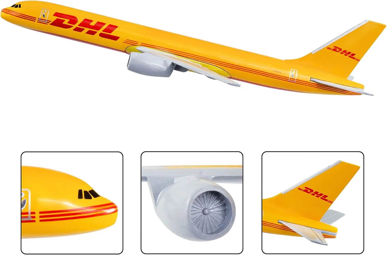 DHL Boeing 757 Model Aircraft Replica 4 DHL Boeing 757 Model Aircraft Replica - Image 4