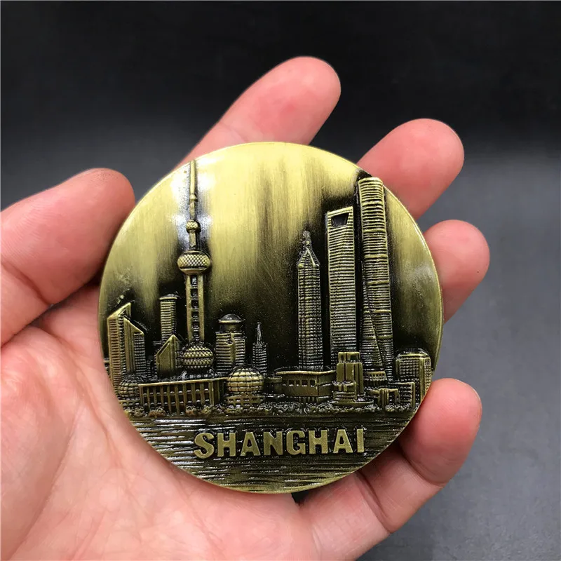 Magnetic Metal Landmarks Refrigerator Stickers Collection 4 Magnetic Metal Landmarks Refrigerator Stickers Collection - Image 4