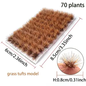 Miniature Static Grass Tufts for Dioramas 17 S165fd50ed21e446ab4176e67dfe8db80i