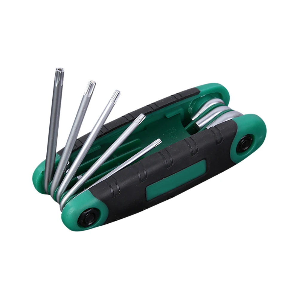 8-in-1 Folding Precision Tool Set in Black and Green 5 8-in-1 Folding Precision Tool Set in Black and Green - Image 5